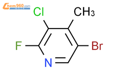 5-​溴-​3-​氯代-​2-​氟代-​4-​甲基-吡啶结构式图片|2682115-69-9结构式图片