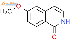 6-甲氧基-1-羟基异喹啉结构式图片|26829-43-6结构式图片