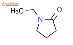 N-乙基-2-吡咯烷酮结构式图片|2687-91-4结构式图片