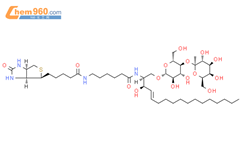 N-六酰基-生物素-乳糖神经酰胺结构式图片|2692623-24-6结构式图片