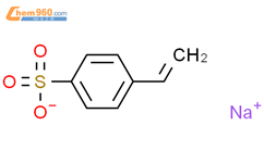 对苯乙烯磺酸钠结构式图片|2695-37-6结构式图片