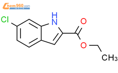6-氯吲哚-2-羧酸乙酯结构式图片|27034-51-1结构式图片