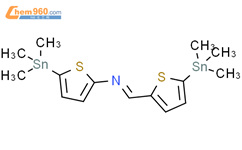 (E)-N,1-双(5-(三甲基锡基)噻吩-2-基)甲烷亚胺结构式图片|2704541-57-9结构式图片