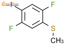 (2,5-二氟-4-碘苯基)(甲基)硫烷结构式图片|2706161-61-5结构式图片