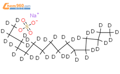 d33硫酸钠-正十六烷-结构式图片|2708287-31-2结构式图片