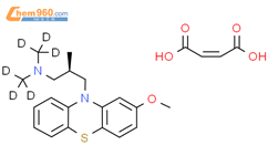 (±)-马来酸左美丙嗪-D6结构式图片|2714413-14-4结构式图片