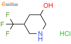 5-三氟甲基哌啶-3-醇 盐酸盐结构式图片|2716848-95-0结构式图片