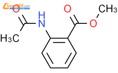 2-乙酰氨基苯甲酸甲酯结构式图片|2719-08-6结构式图片