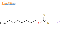 辛基黄酸钾盐结构式图片|2720-80-1结构式图片