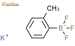 Potassium o-Tolyltrifluoroborate  邻甲苯基三氟硼酸钾结构式图片|274257-34-0结构式图片