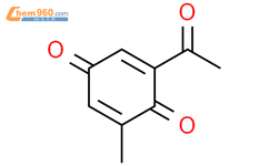 (9ci)-2-乙酰基-6-甲基-2,5-环己二烯-1,4-二酮结构式图片|274259-42-6结构式图片