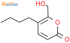 5-​丁基-​6-​(羟甲基)​-2H-​吡喃-​2-​酮结构式图片|2748463-09-2结构式图片