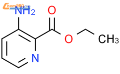 3-氨基吡啶-2-羧酸乙酯结构式图片|27507-15-9结构式图片