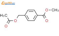 4-(乙酰氧甲基)苯甲酸甲酯结构式图片|27548-25-0结构式图片