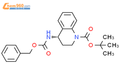 (S)-4-苄氧基羰基氨基-3,4-二氢-2H-喹啉-1-羧酸叔丁酯结构式图片|2755330-78-8结构式图片