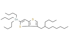 三丁基[6-（2-丁基）噻吩[3,2-b]噻吩-2-基]锡烷结构式图片|2757554-16-6结构式图片