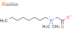 N-羧甲基-N,N-二甲基辛胺内翁盐结构式图片|27593-14-2结构式图片