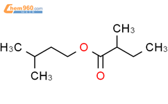 2-甲基丁酸-3-甲基丁酯结构式图片|27625-35-0结构式图片