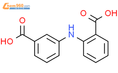 2,3-亚氨基二苯甲酸结构式图片|27693-67-0结构式图片