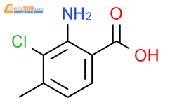 2-氨基-3-氯-4-甲基苯甲酸