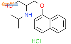 盐酸异普萘洛尔结构式图片|27827-18-5结构式图片
