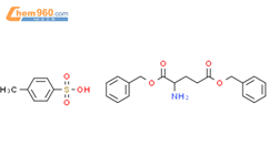 L-谷氨酸双苄酯对甲苯磺酸盐结构式图片|2791-84-6结构式图片