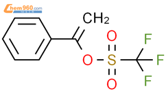 Methanesulfonic acid, trifluoro-, 1-phenylethenyl ester结构式图片|28143-79-5结构式图片
