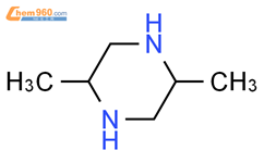 反式-2,5-二甲基哌嗪结构式图片|2815-34-1结构式图片