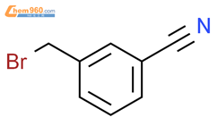 α-溴间甲基苯甲腈结构式图片|28188-41-2结构式图片