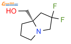 (7aS)-2,2-二氟四氢-1H-吡咯烷-7a(5H)-甲醇结构式图片|2820537-01-5结构式图片