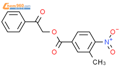 2-氧代-2-苯基乙基3-甲基-4-硝基苯甲酸酯结构式图片|282730-78-3结构式图片