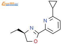 (R)-2-(6-环丙基吡啶-2-基)-4-乙基-4,5-二氢恶唑结构式图片|2828438-70-4结构式图片