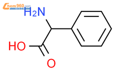 混旋苯甘氨酸结构式图片|2835-06-5结构式图片