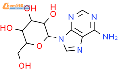 9H-Purin-6-amine, 9-b-D-allopyranosyl-结构式图片|28361-09-3结构式图片