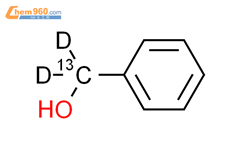 苄醇-α-13C-α,α-d2结构式图片|285977-71-1结构式图片