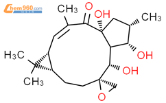 环氧续随子醇结构式图片|28649-60-7结构式图片