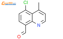 8-Quinolinecarboxaldehyde, 5-chloro-4-methyl-结构式图片|28662-47-7结构式图片