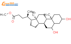 猪去氧胆酸甲酯结构式图片|2868-48-6结构式图片