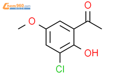 1-(3-Chloro-2-hydroxy-5-methoxyphenyl)ethanone结构式图片|286931-53-1结构式图片