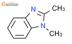 1,2-Dimethylbenzimidazole  1,2-二甲基苯并咪唑结构式图片|2876-08-6结构式图片