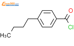 4-正丁基苯(甲)酰氯结构式图片|28788-62-7结构式图片