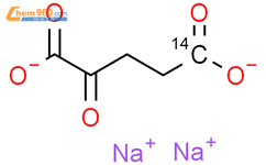 4-氧代-戊二酸-1-14C 二钠盐结构式图片|288146-56-5结构式图片