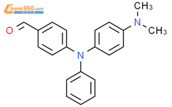 Benzaldehyde, 4-[[4-(dimethylamino)phenyl]phenylamino]-结构式图片|288626-95-9结构式图片