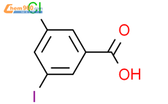 3-氯-5-碘苯甲酸结构式图片|289039-25-4结构式图片
