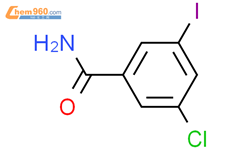 3-氯-5-碘苯酰胺结构式图片|289039-28-7结构式图片