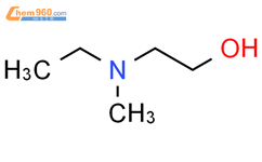 2-(乙基(甲基)氨基)乙醇结构式图片|2893-43-8结构式图片