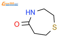 四氢-(2H)-1,4-硫氮杂革-5-酮结构式图片|2896-98-2结构式图片