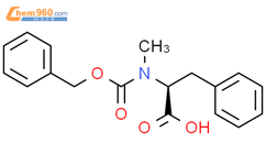 N-苄氧羰基-N-甲基-L-苯丙氨酸结构式图片|2899-07-2结构式图片