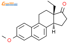 13-Ethyl-3-methoxy-1,3,5,7,9-gonapenten-17-one结构式图片|29017-48-9结构式图片