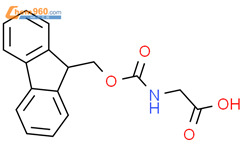 N-Fmoc-甘氨酸结构式图片|29022-11-5结构式图片